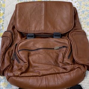 Genuine Leather Backpack From Mexico